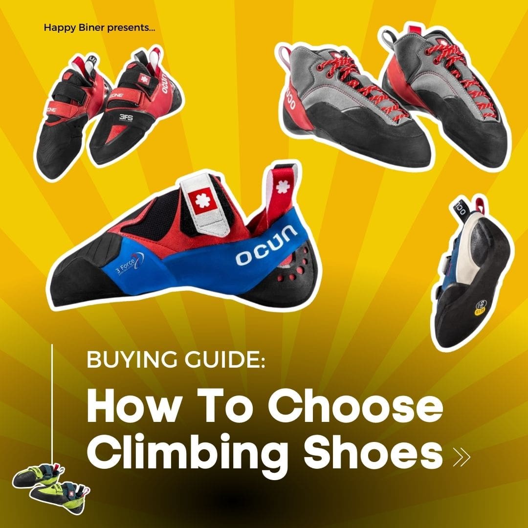 Choosing deals climbing shoes