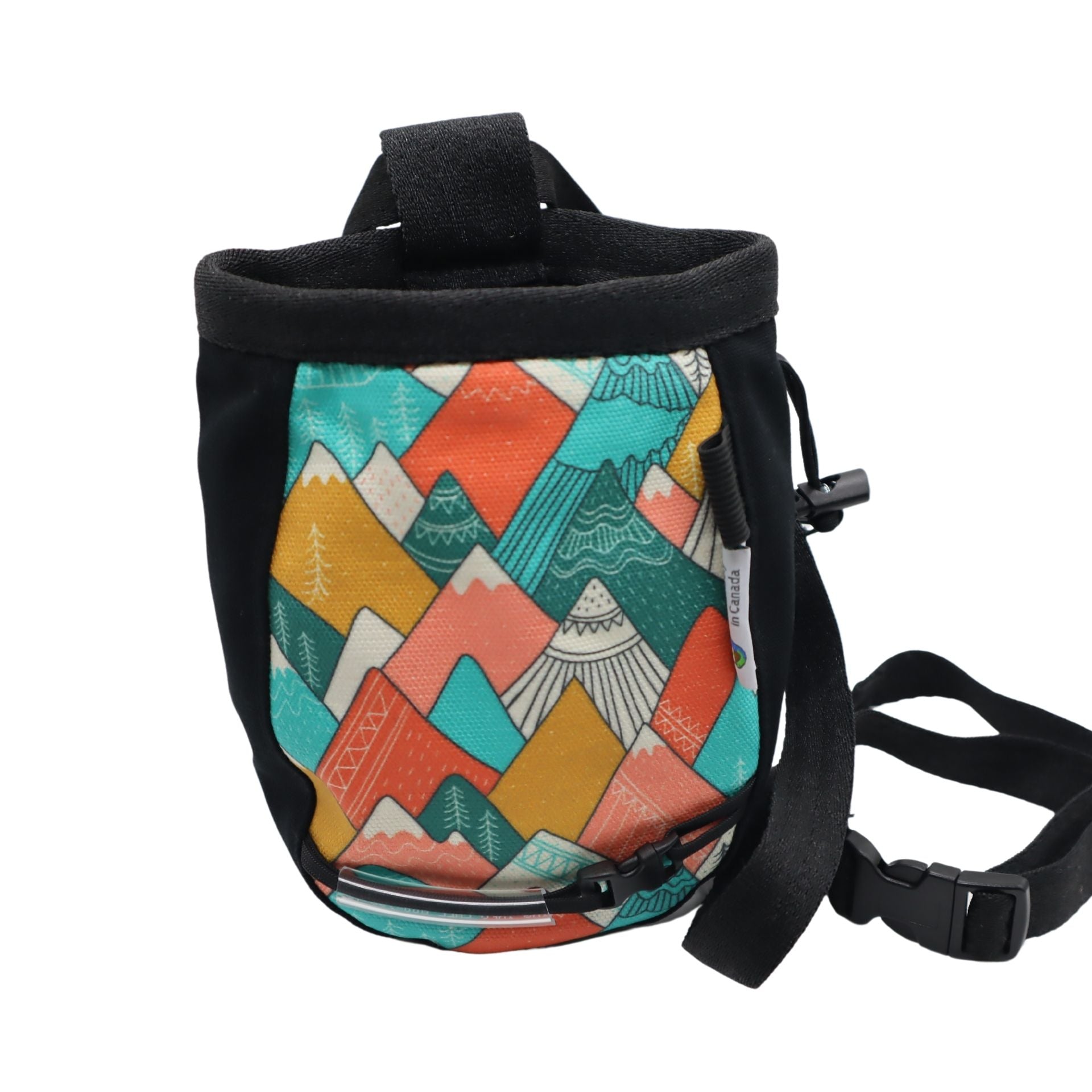 Kanga Climbing Chalk Bag - Colourful Mountains