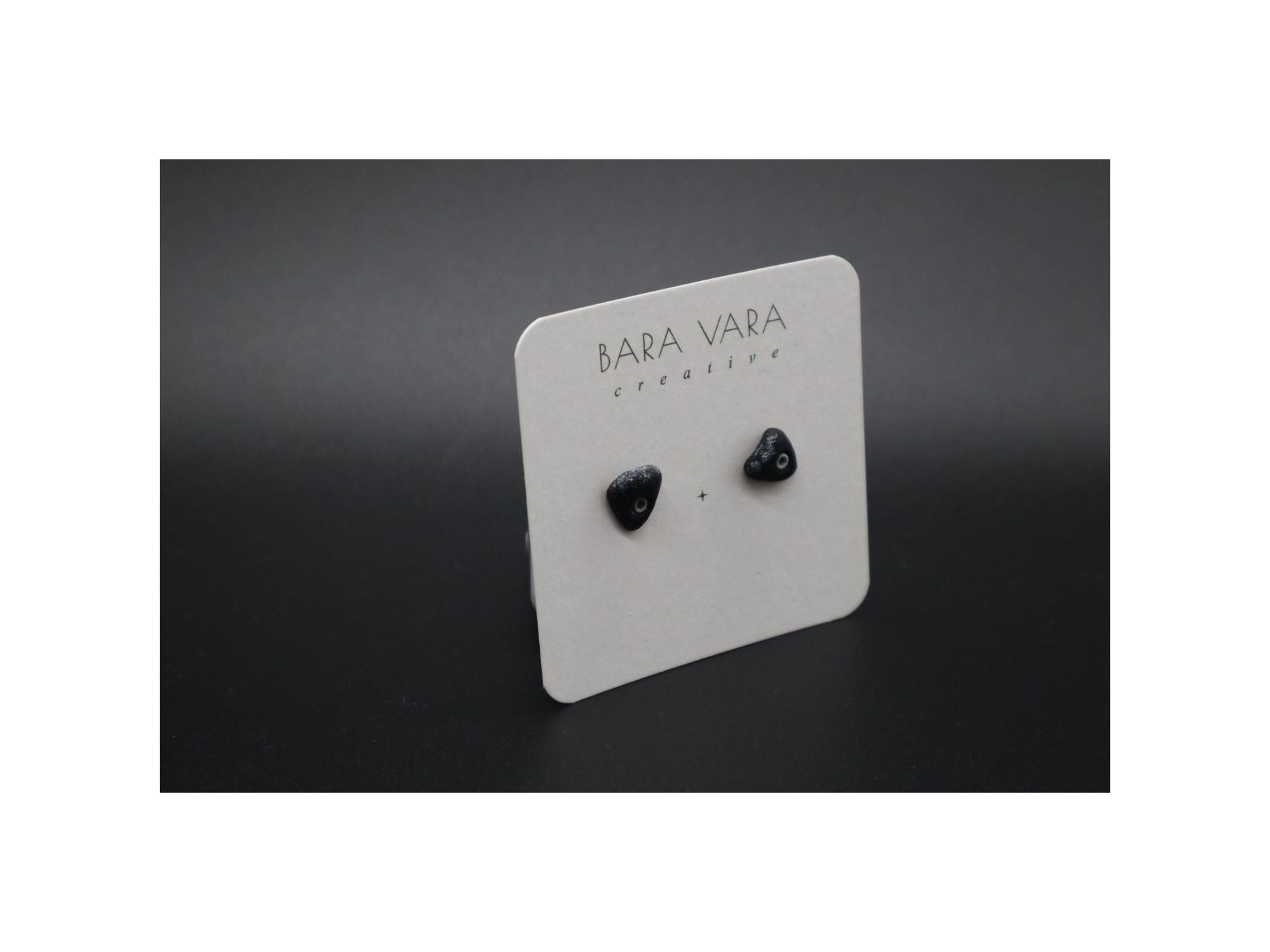 Bara Vara Creative Earrings - Black Jug - Happy Biner