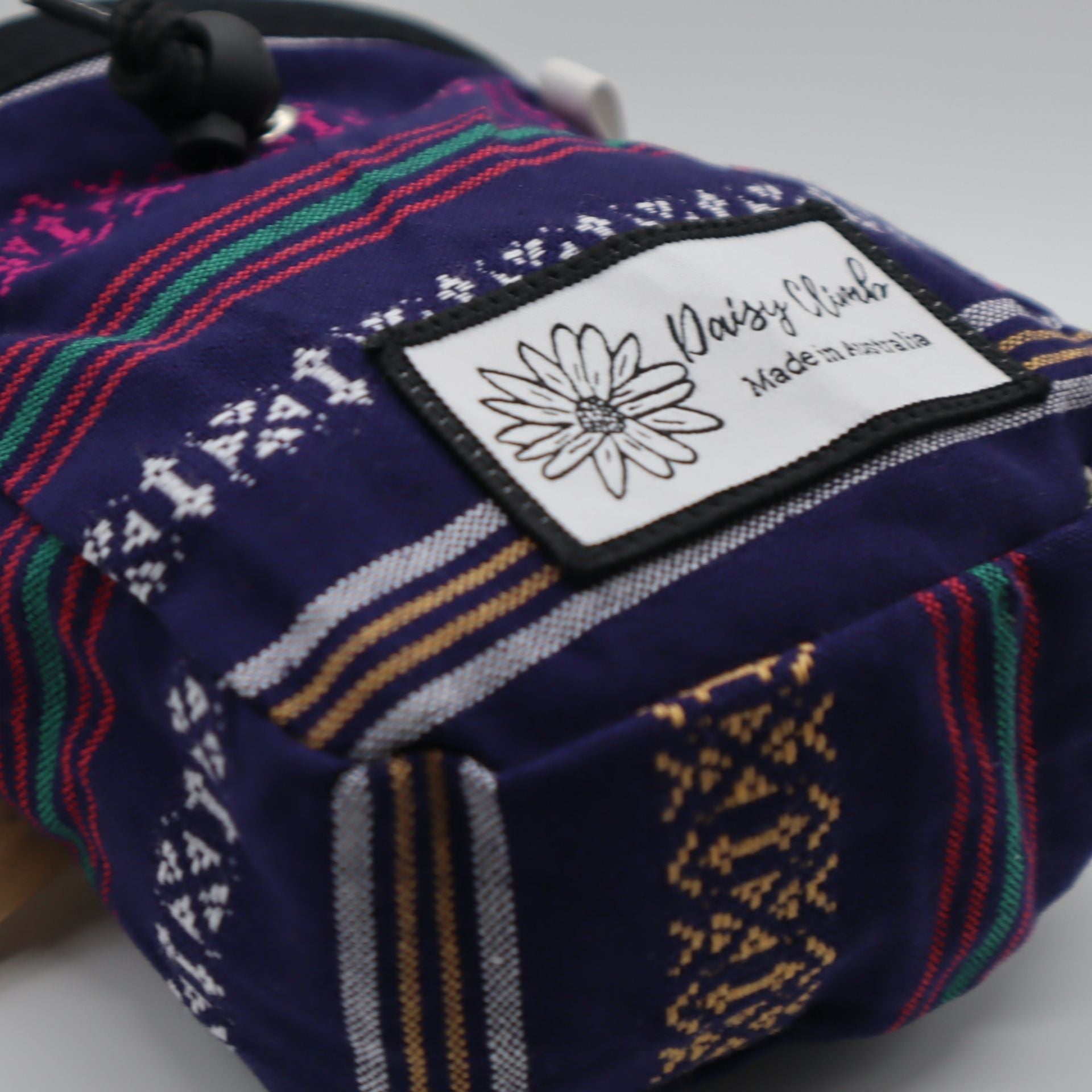 Daisy Climb Chalk Bag - Purple Geometry