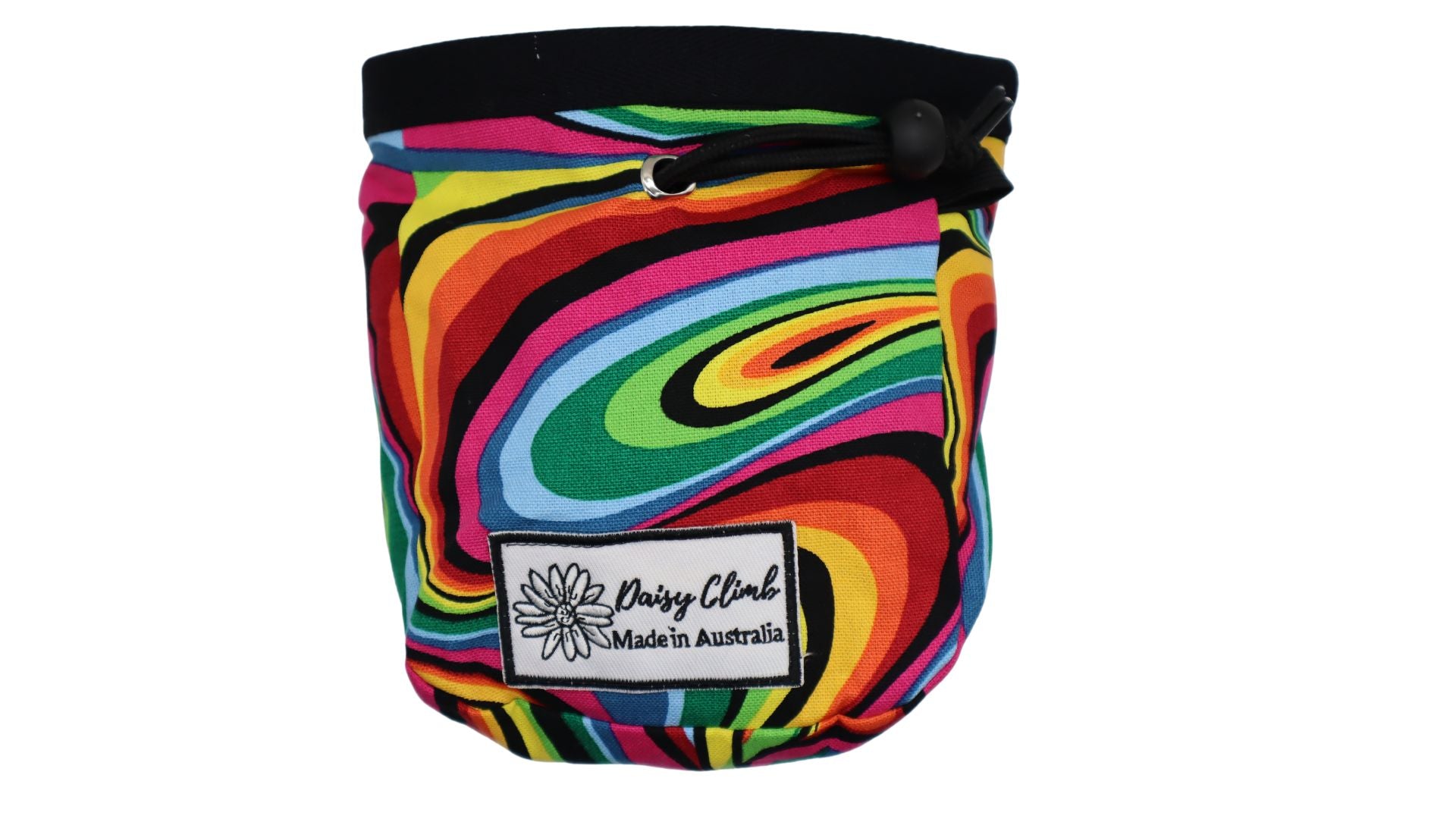 Daisy Climb Chalk Bag - Rainbow Swirl